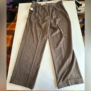 Cato Women’s 20 W Brown Trousers NWT Office Professional Work Clothes
